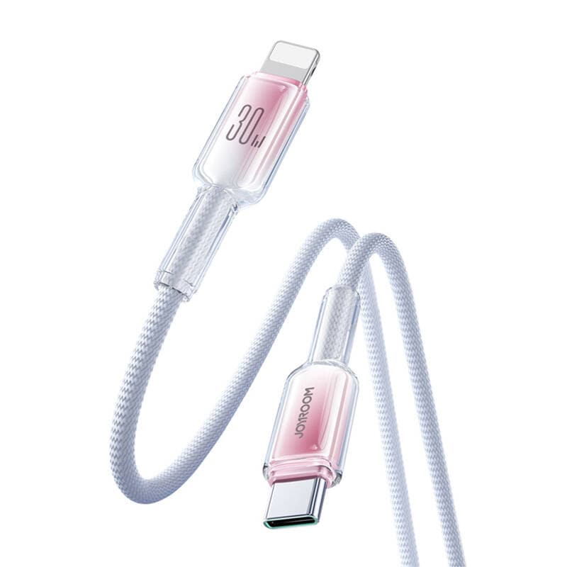 Kabel USB-C Lightning Joyroom S-A42 30W 1,2m biały