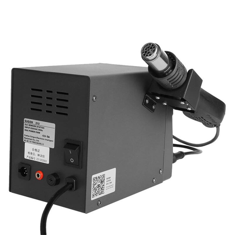 SUGON 212 varmluft-loddestation + T12 Cob-loddemaskine