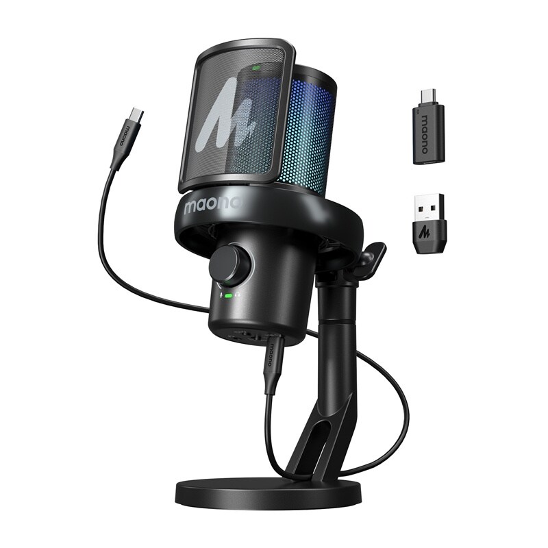 Maono DM40 Pro-mikrofon (sort)