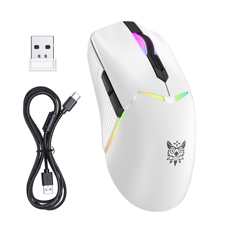 ONIKUMA CW928 gaming-mus (hvid)