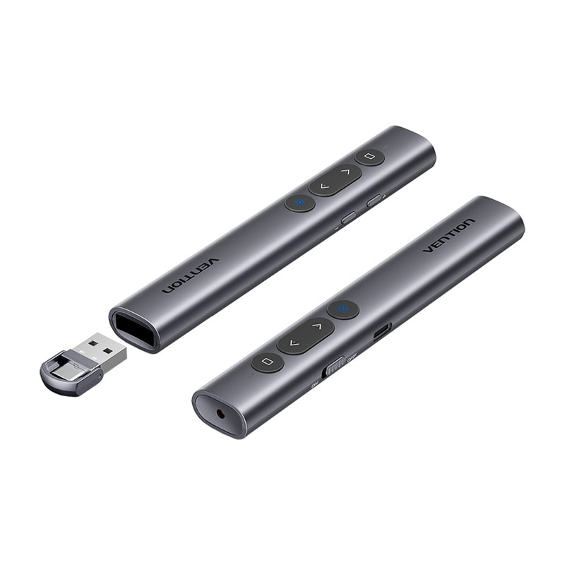 PPT Vention trådløs laserpointer (grøn)