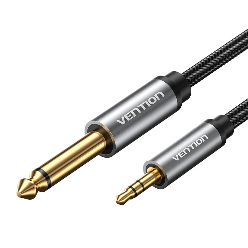 Lydkabel minijack 3,5 mm han til jack 6,35 mm han Vention BCYHL 10 m