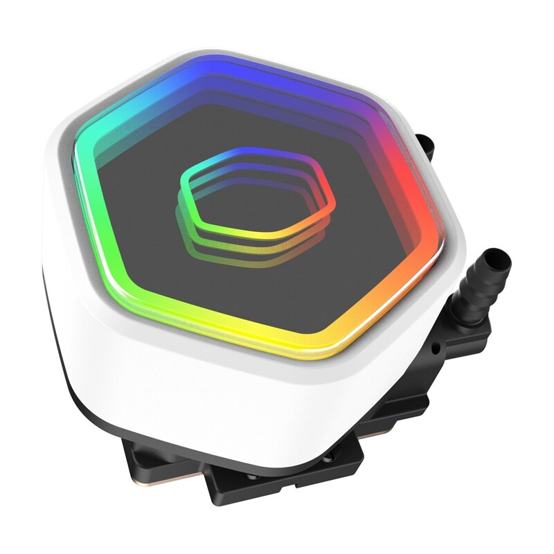 Cooler Master MasterLiquid 240 Core II ARGB vandkøler (hvid)