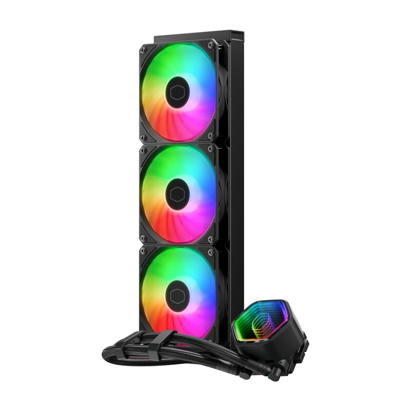 Cooler Master MasterLiquid 360 Core II ARGB vandkøler (sort)