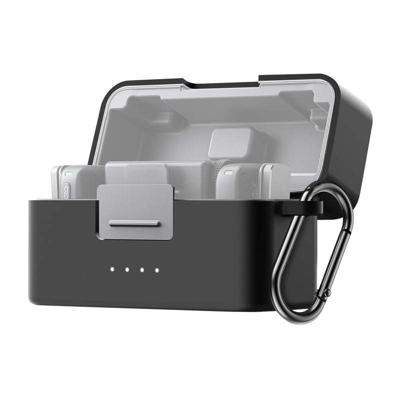 Puluz beskyttelsesetui til DJI Mic Mini (sort)