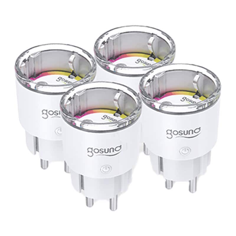 Gosund EP2-Z ZigBee smart stikkontakt (fire-pak) 10A