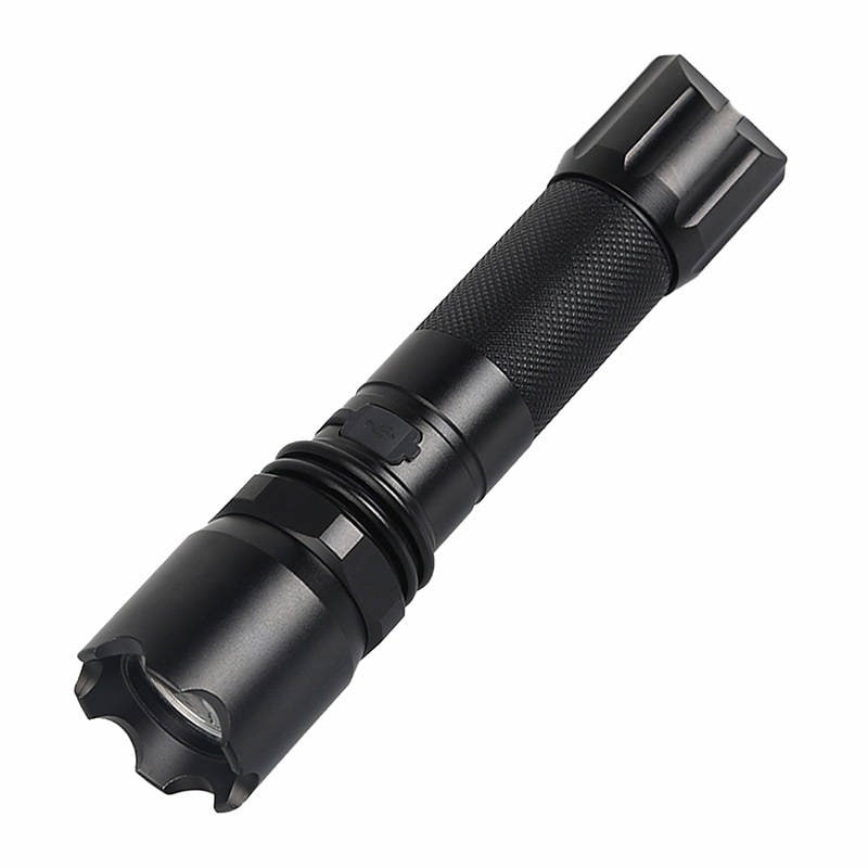 Superfire A10 lommelygte, 550 lm, USB, 100-200 m, 5 tilstande