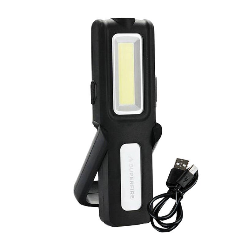 Værkstedslommelygte Superfire G12, 566lm, USB