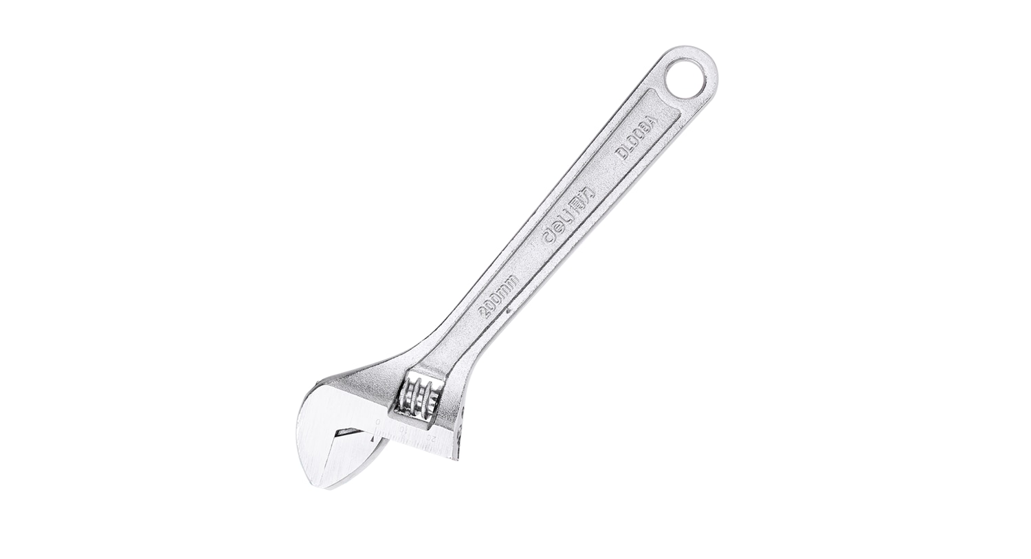 Justerbar skruenøgle 8" Deli Tools EDL008A (sølv)