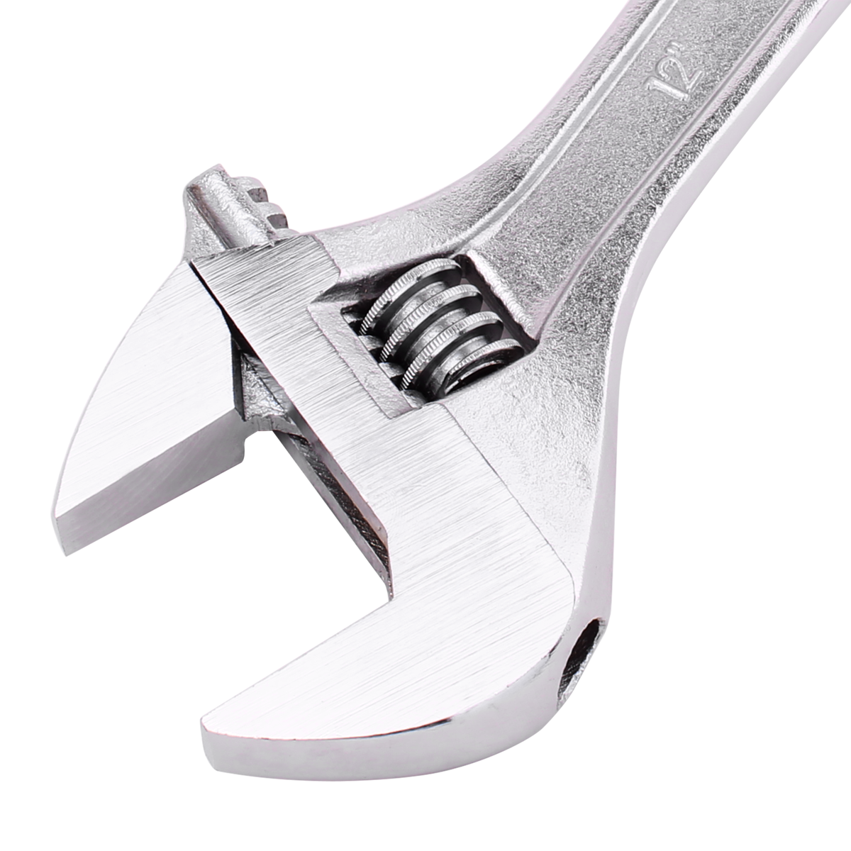 Justerbar skruenøgle 12" Deli Tools EDL012A (sølv)