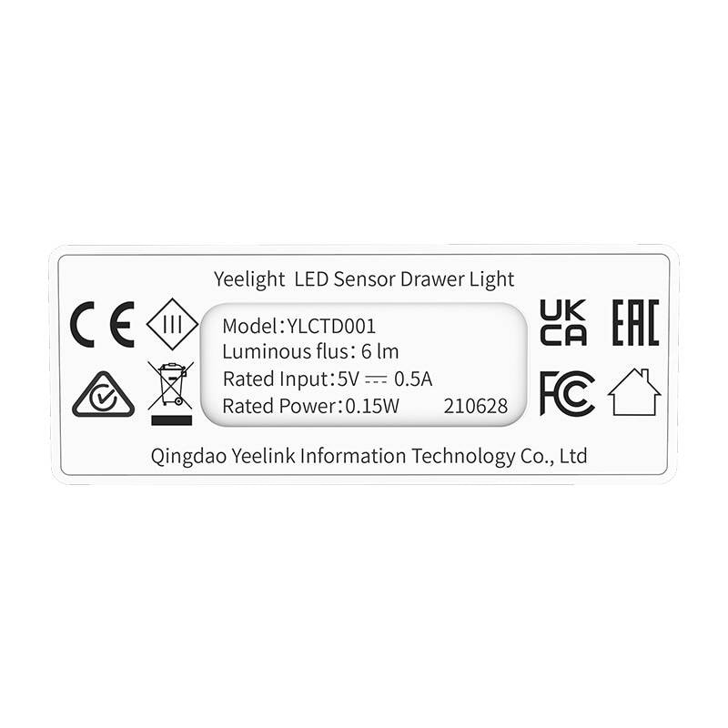 Yeelight LED-sensorskuffelys (4 stk.)