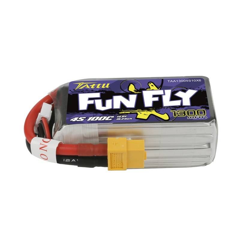 Tattu Funfly 1300mAh 14.8V 100C 4S1P batteri