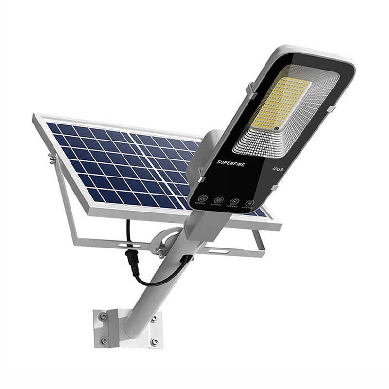 Solcellelampe Superfire FF5-C, 263W, 1200lm, 15000mAh