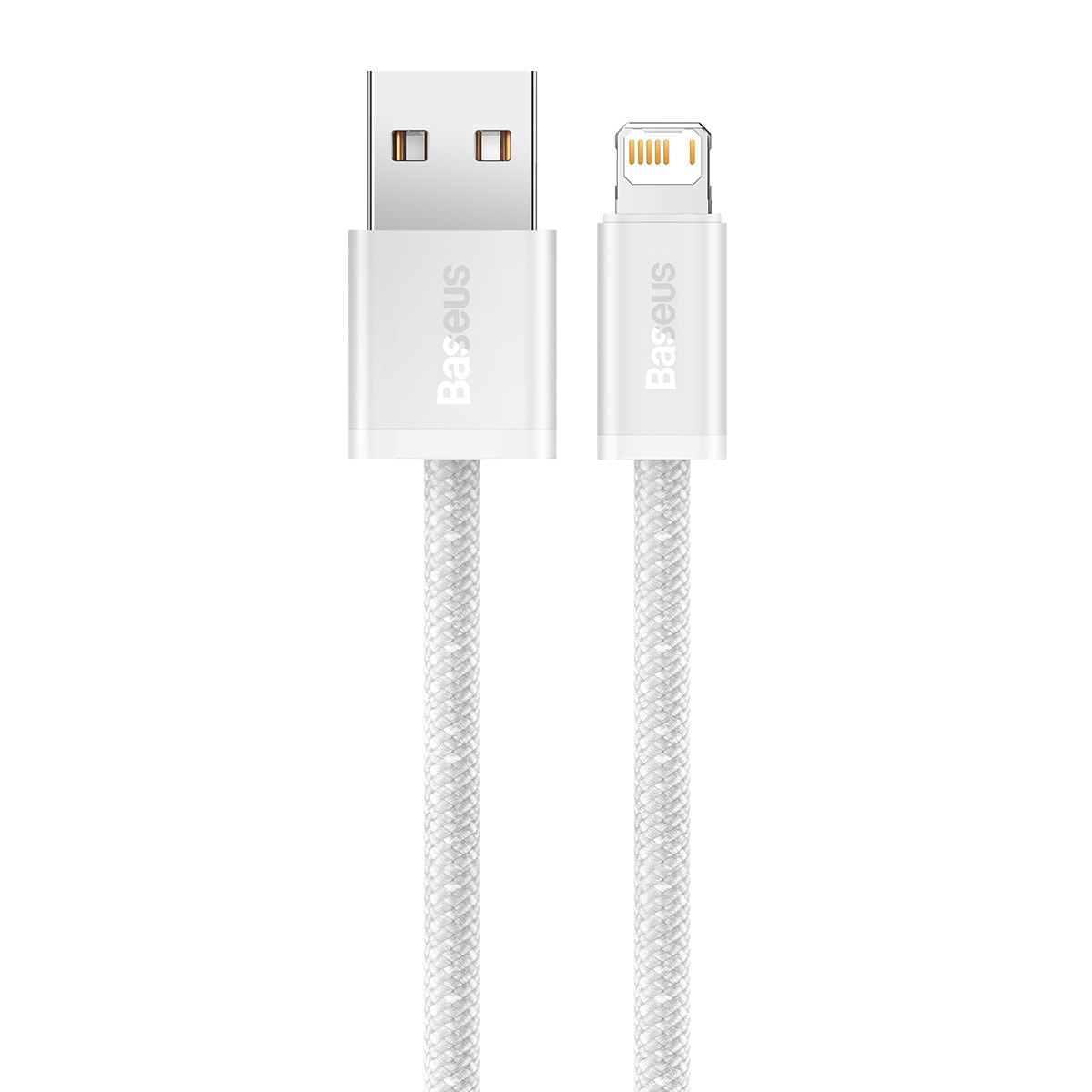 Baseus Dynamisk kabel USB til Lightning, 2,4A, 2 m (hvid)