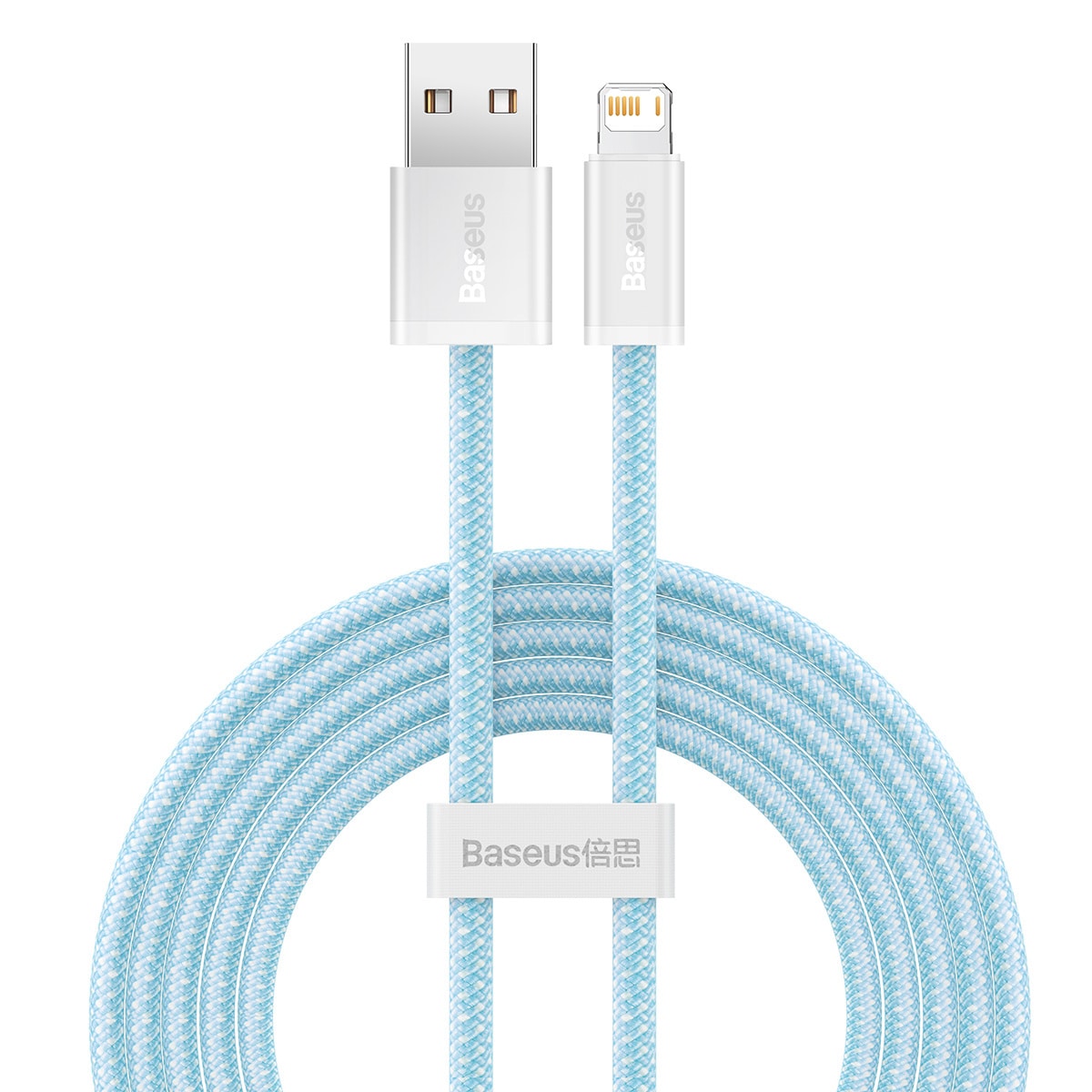 Baseus Dynamisk kabel USB til Lightning, 2,4A, 1m (blå)