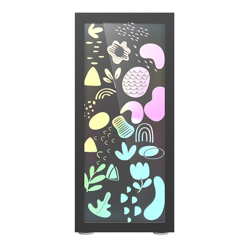 Darkflash DK210 Graffiti computertaske (sort)