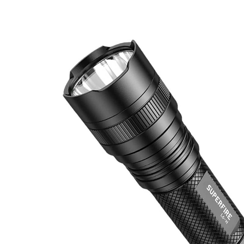 Superfire L6-H lommelygte, 900 lm, 15W, USB-C, 5 tilstande