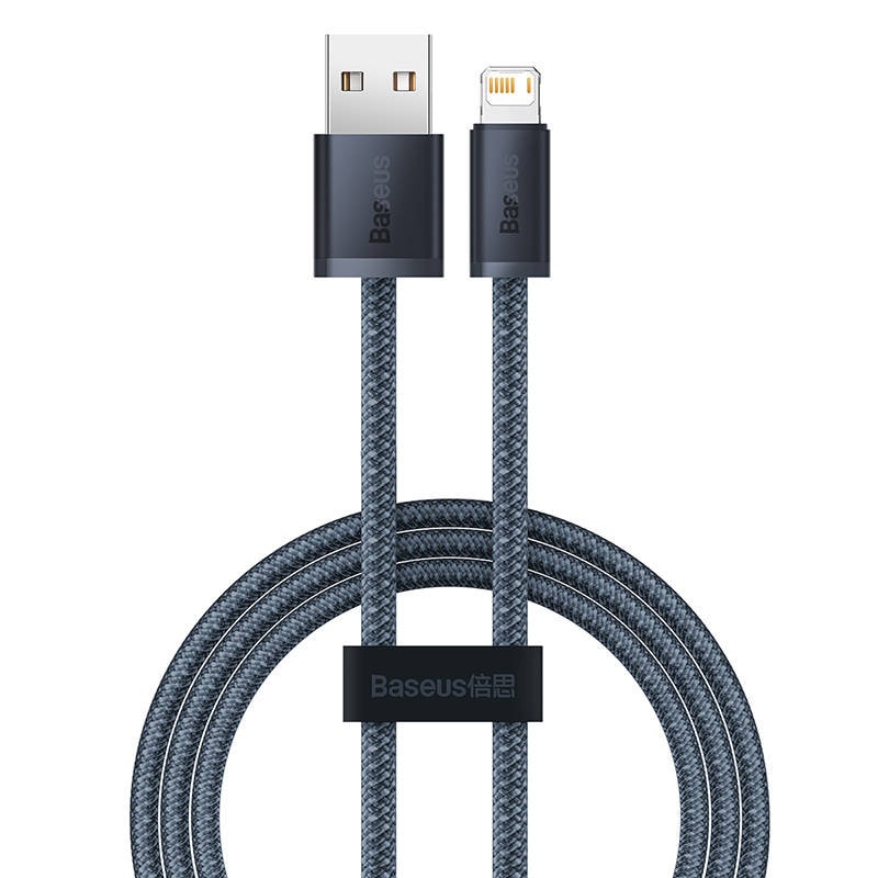 Baseus Dynamic Series-kabel USB til Lightning, 2,4A, 2 m (grå)
