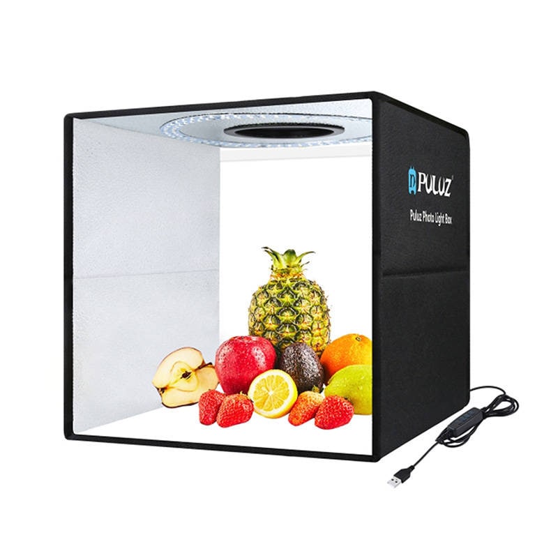 Fotostudie Puluz LED 40cm PU5041B