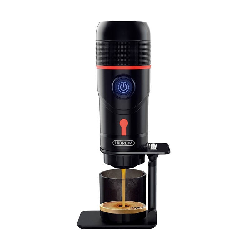 Bærbar kaffemaskine 3-i-1 med etui HiBREW H4-premium 80W