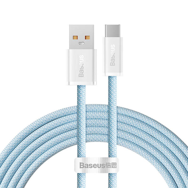Kabel USB til USB-C Baseus Dynamic Series, 100W, 2m (blå)