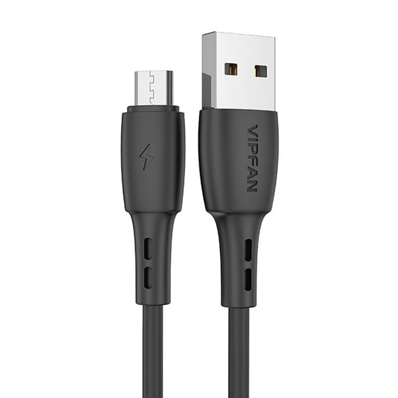 USB til Micro USB-kabel VFAN Racing X05, 3A, 1m (sort)