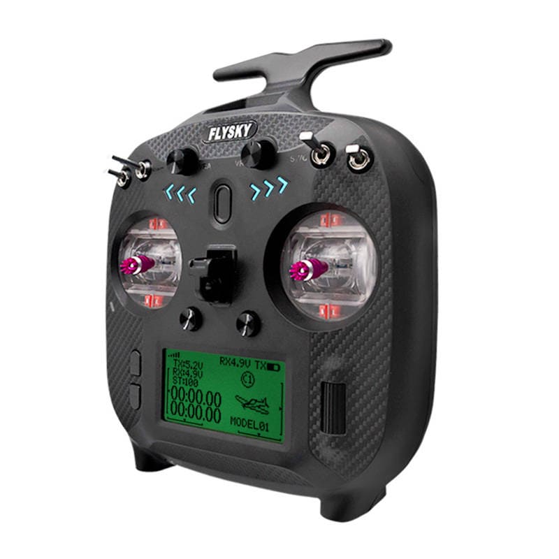 Flysky sender FS-ST8 + modtager SR8 sæt, 8 kanaler AFHDS 3