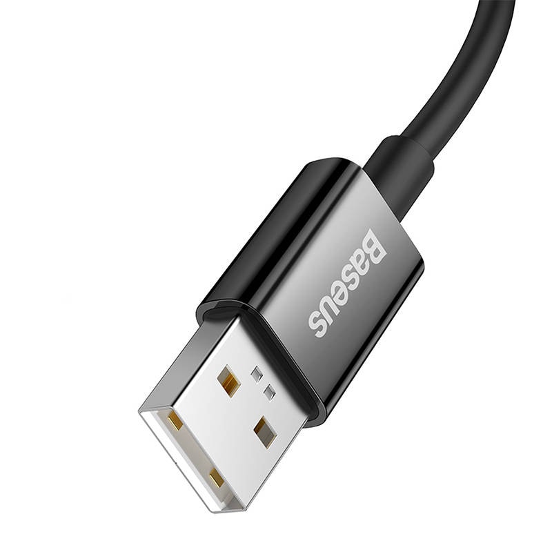 Baseus Superior Series-kabel USB til USB-C, 65W, PD, 1m (sort)