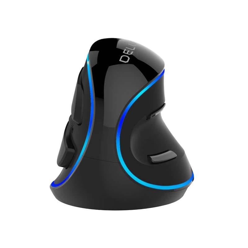 Lodret mus med ledning Delux M618PU (A825) 7200DPI
