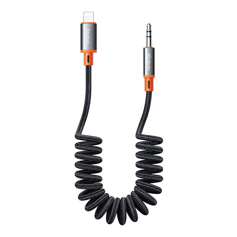 Kabel Mcdodo CA-0890 Lightning til 3,5 mm AUX minijack, 1,8 m (sort)