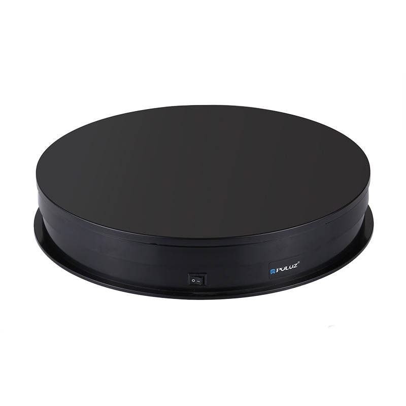 Elektrisk roterende pladespiller Puluz 30cm USB (sort)