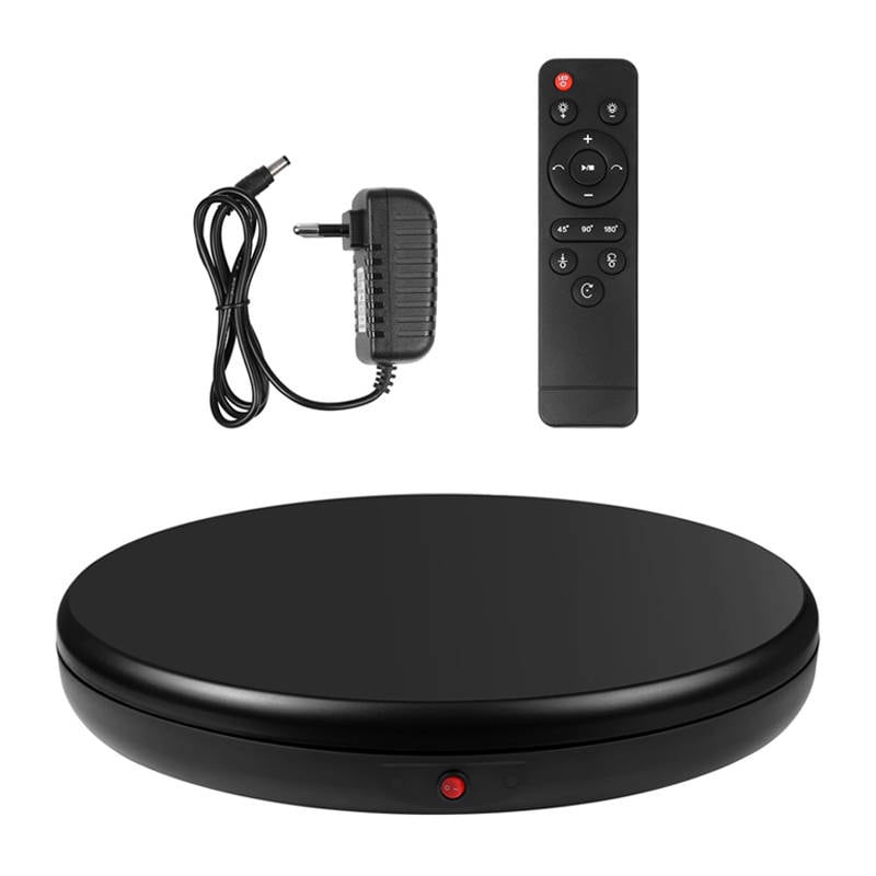 Roterende displaystativ Puluz 45 cm (sort)