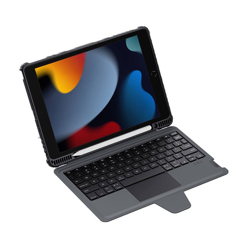 Nillkin etui med tastatur til Ipad 10.2" (Sort)