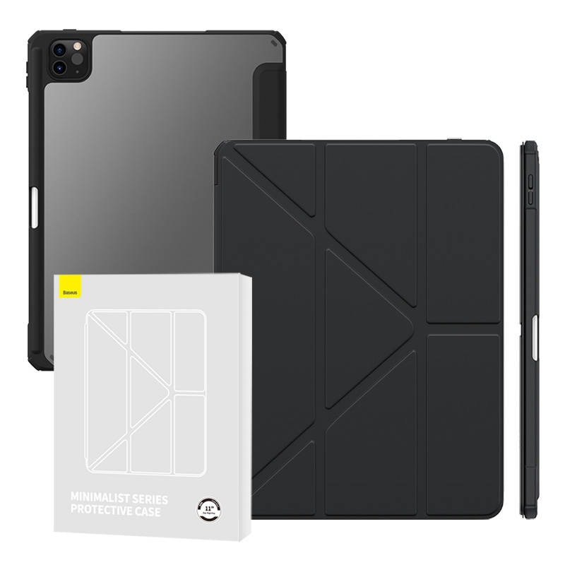 Beskyttelsesetui Baseus Minimalist til iPad Pro (2018/2020/2021/2022) 11" (sort)