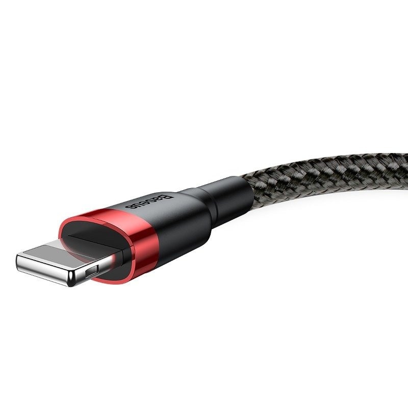 Baseus Cafule USB Lightning Cable 1,5A 2m (Sort+Rød)