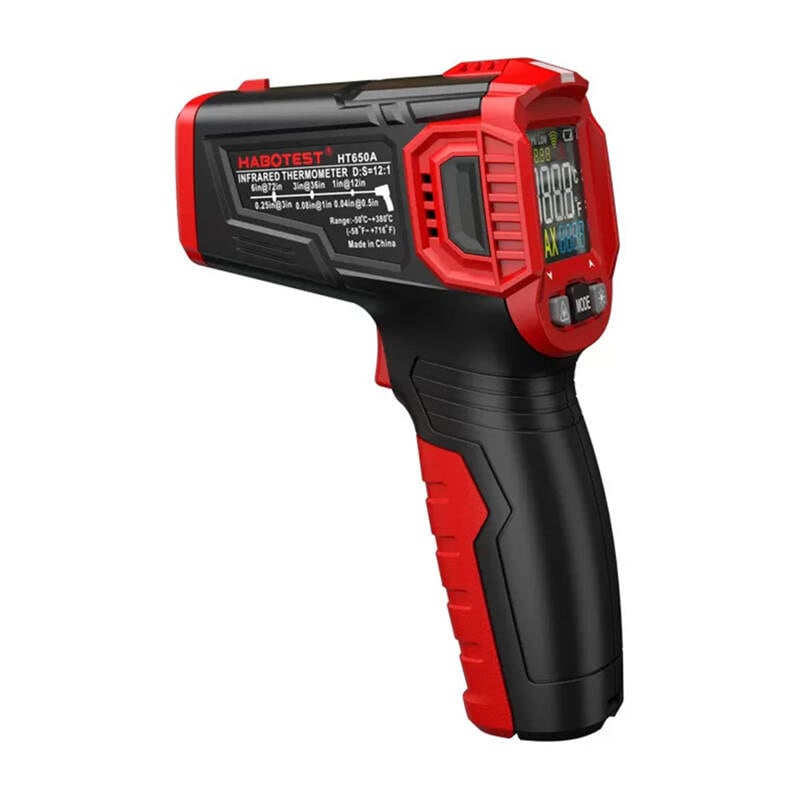 Berøringsfrit lasertermometer Habotest HT650A