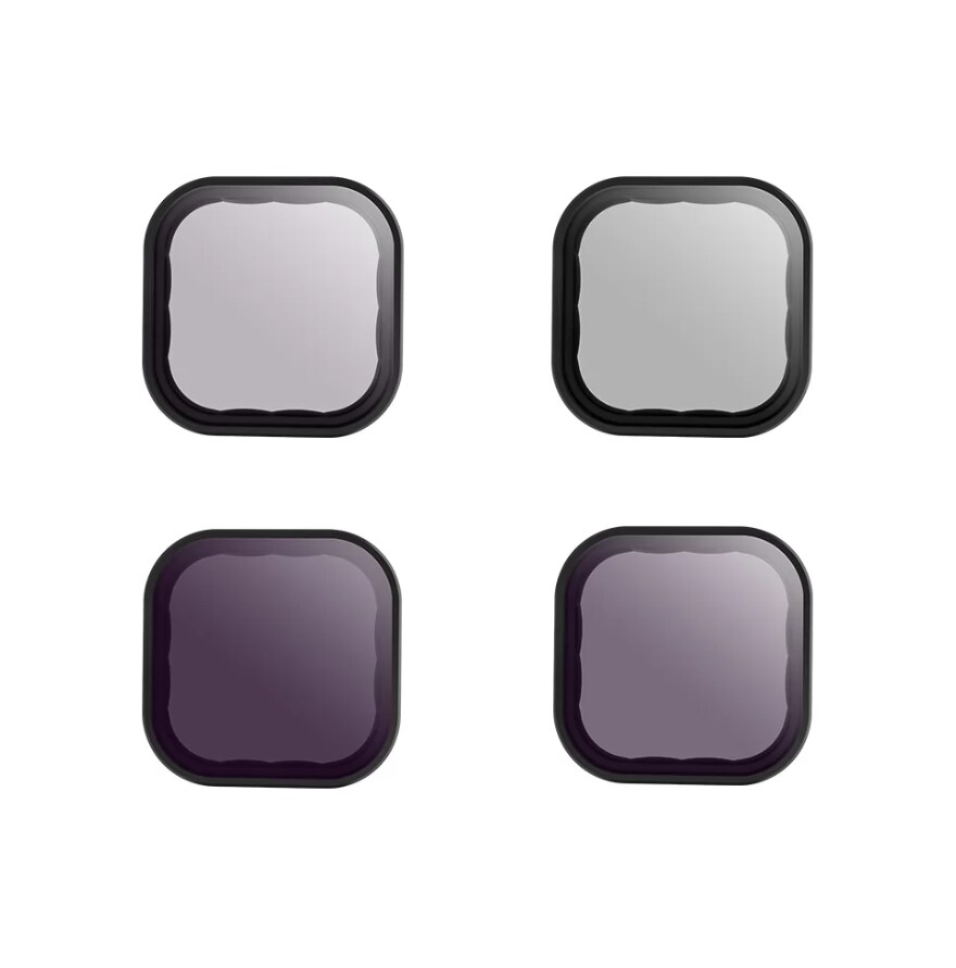 Objektivfiltersæt CPL+ND 8/16/32 Telesin til GoPro Hero 9 / Hero 10 / Hero 11 / Hero 12 (GP-FLT-903)