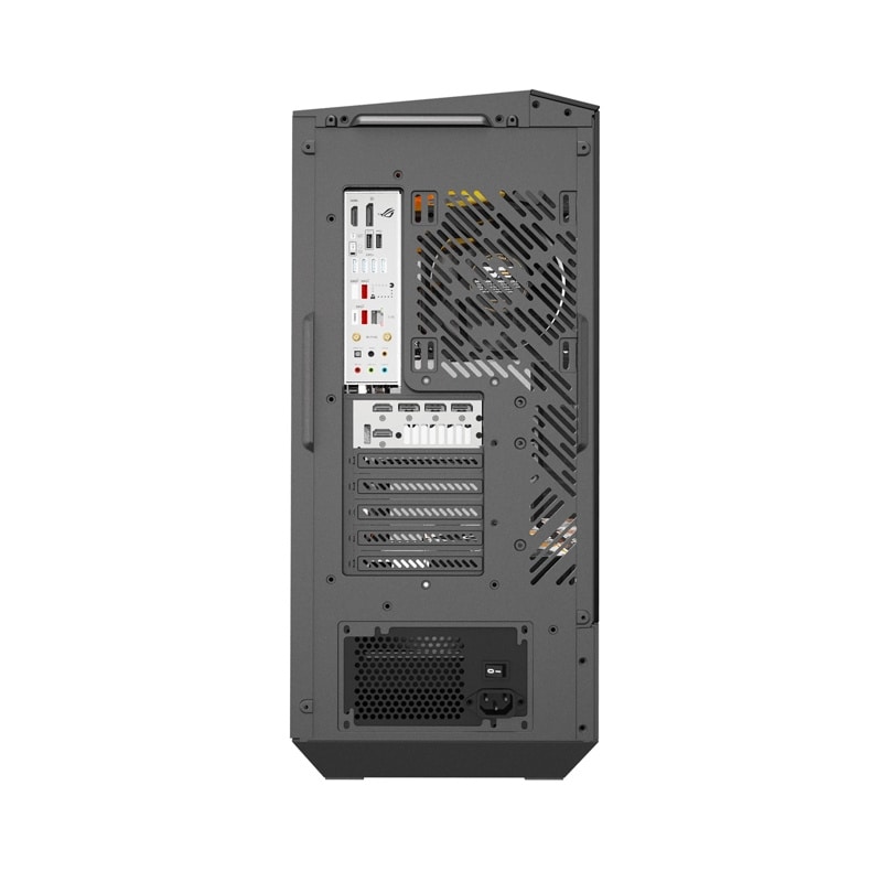 Darkflash DY460 computerkabinet (sort) + 4 ARGB-blæsere