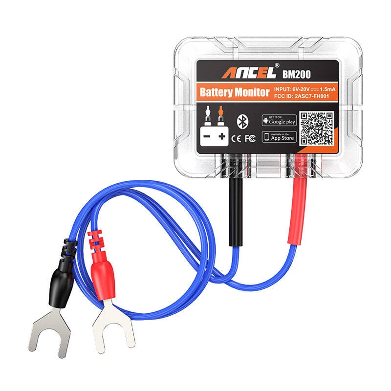 Bluetooth batteritester Ancel BM200 6-20V DC