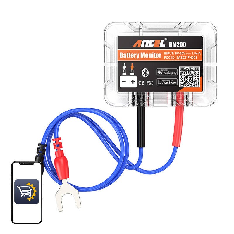 Bluetooth batteritester Ancel BM200 6-20V DC