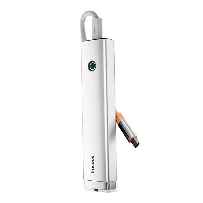 5-Port HUB AIR Baseus UltraJoy Series Type-C - HDMI, USB3.0x2, PD, RJ45 (sølv))