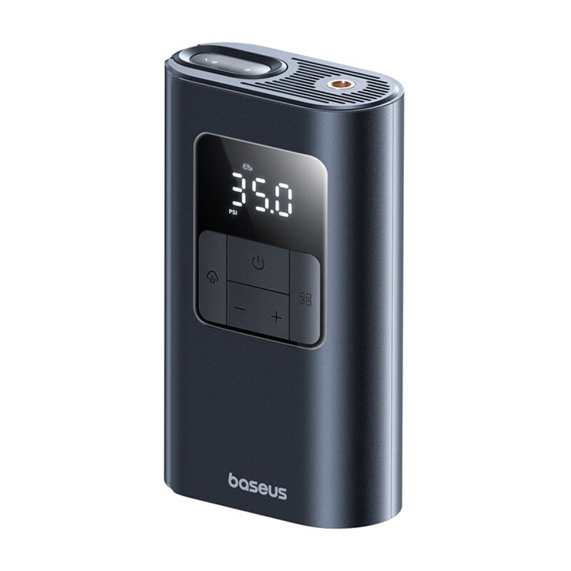 Baseus PrimeTrip VA1 2-i-1-pumpe med lommelygte sort