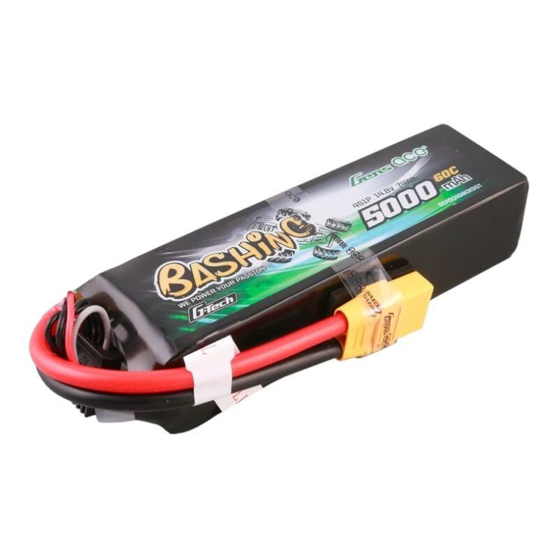 Gens ace G-Tech 5000mAh 14.8V 4S1P 60C Lipo batteripakke med XT90 Plug-Bashing serie