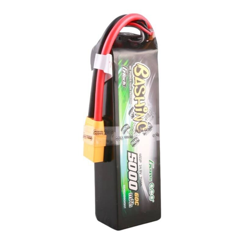 Gens ace G-Tech 5000mAh 14.8V 4S1P 60C Lipo batteripakke med XT90 Plug-Bashing serie