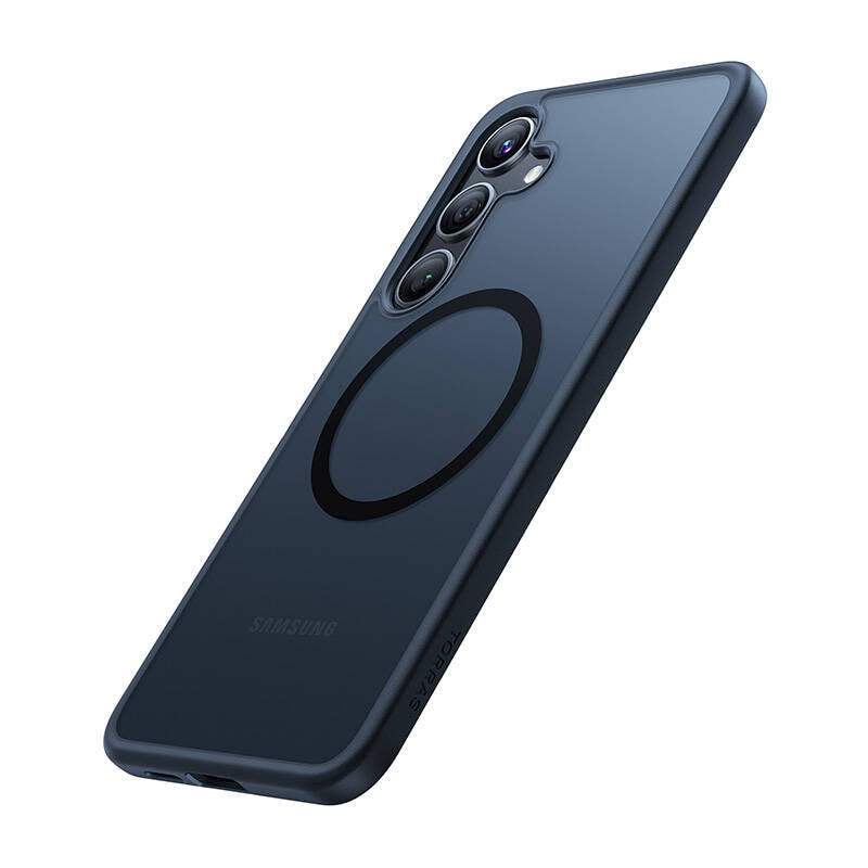 Torras Guardian-Mag-etui til Samsung S24+ (sort)