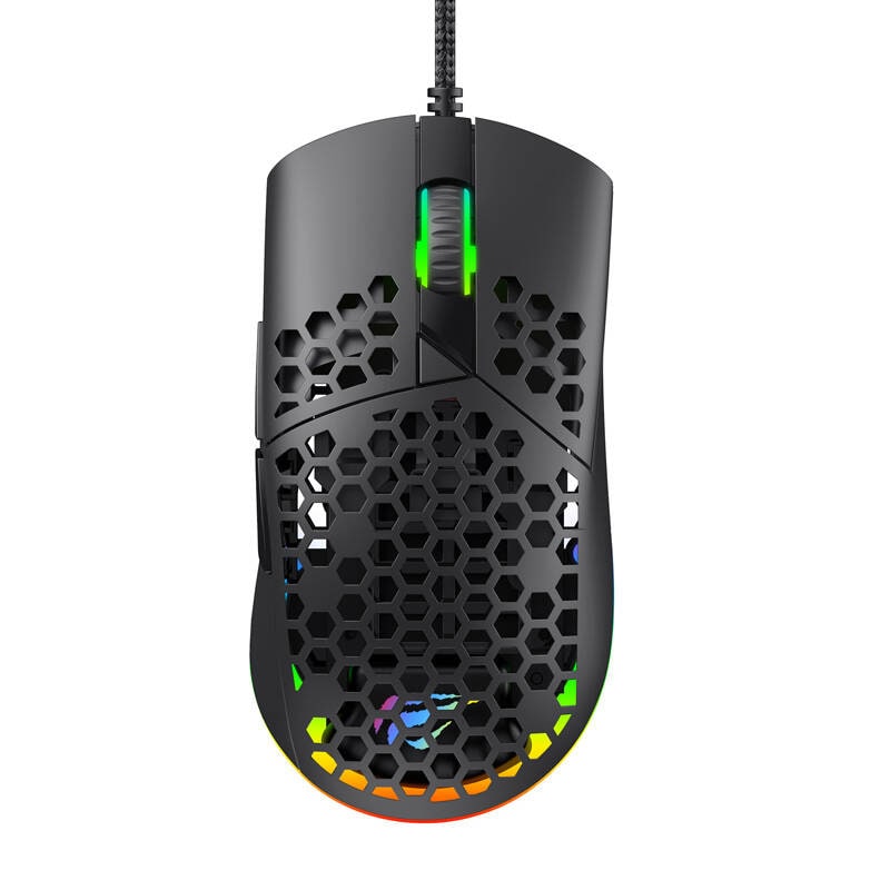 Havit MS1036 RGB kablet gaming-mus (sort)