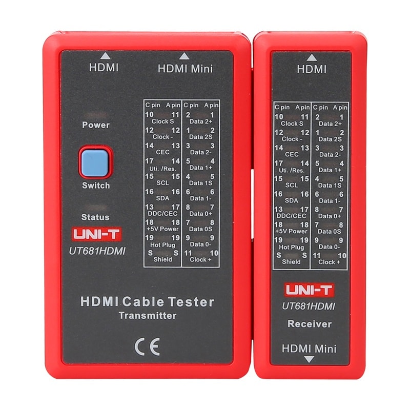 HDMI-kabeltester UNI-T UT681HDMI