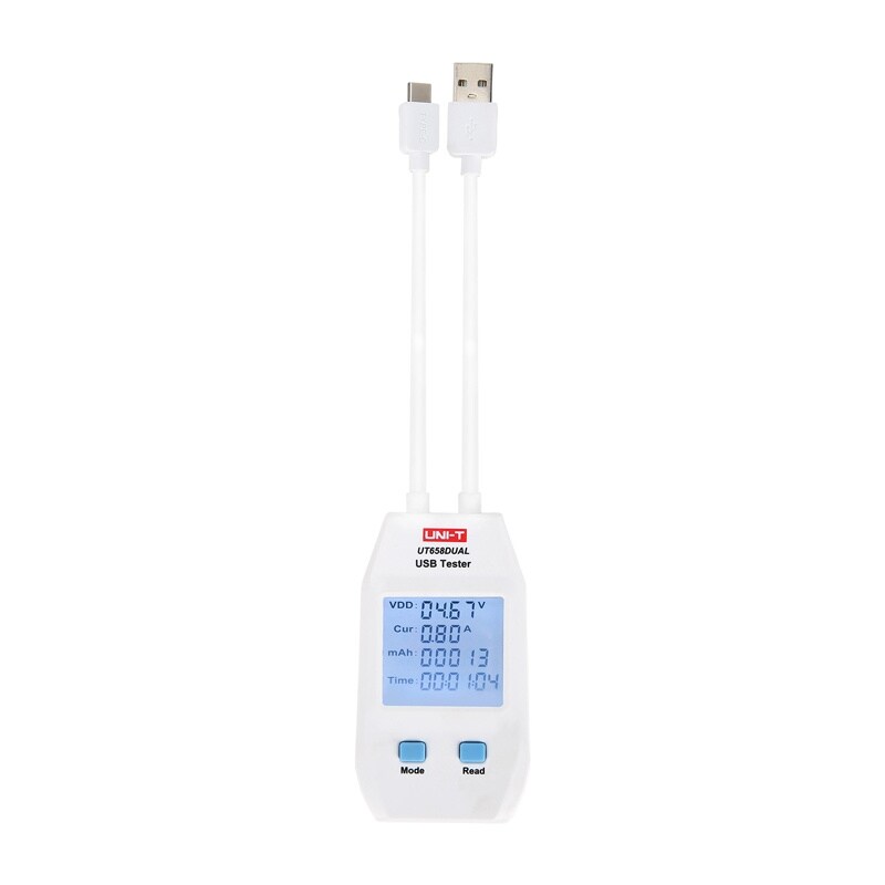 UNI-T UT658DUAL USB-sokkeltester