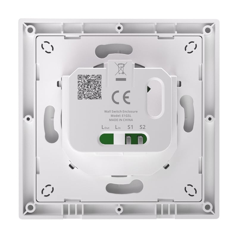 SONOFF E1GSL vægkontakthus (uden N)