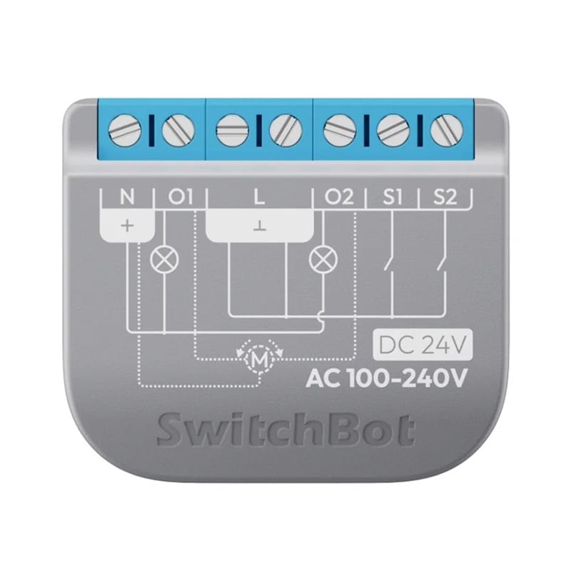 SwitchBot Relay Switch 2PM intelligent to-kanalskontakt